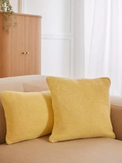 Fashion Dzianinowa Poszewka Na Poduszke Z Bawelny Organicznej Adalyn Poduszki Dekoracyjne
