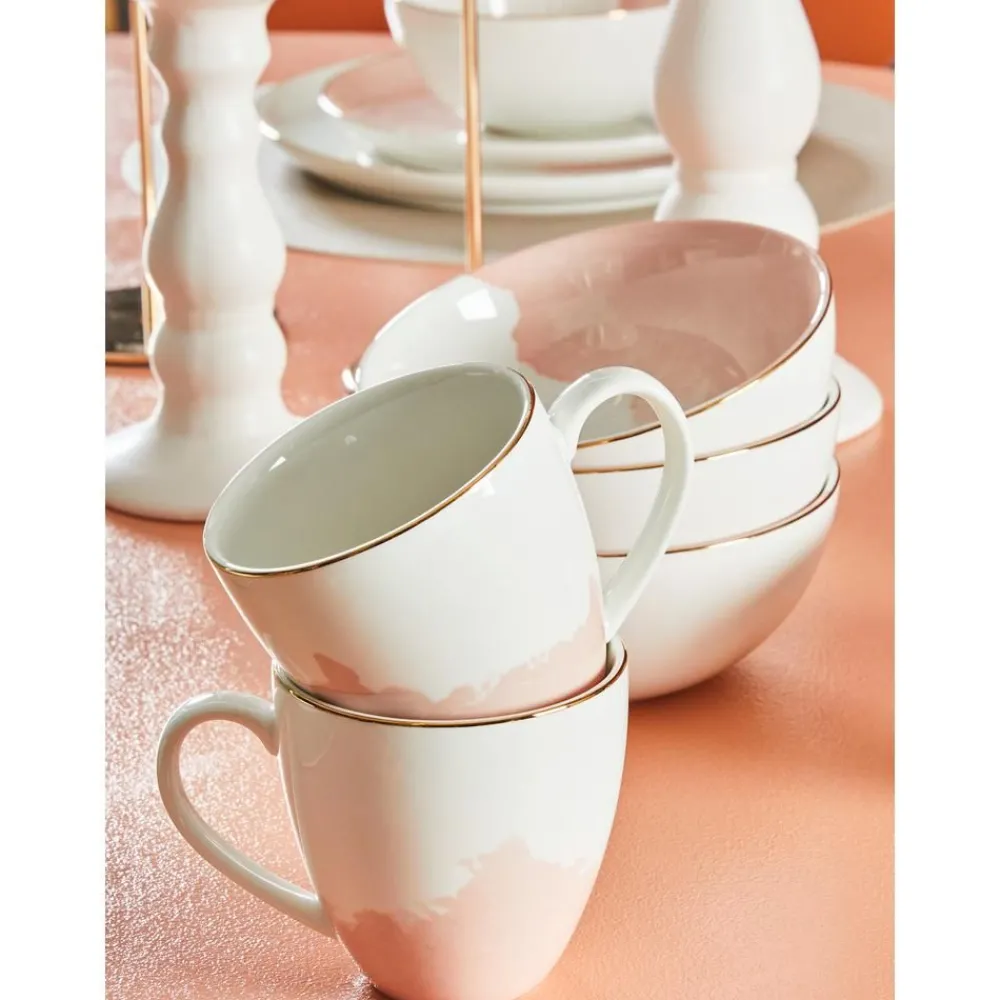 * Filiżanki I Kubki>Filizanka Do Kawy Z Porcelany Rosie, 2 Szt.