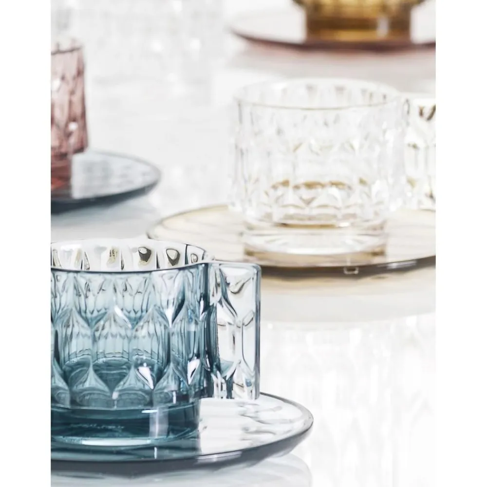 Kartell Filiżanki I Kubki>Filizanka Ze Spodkiem Jellies, 4 Szt.