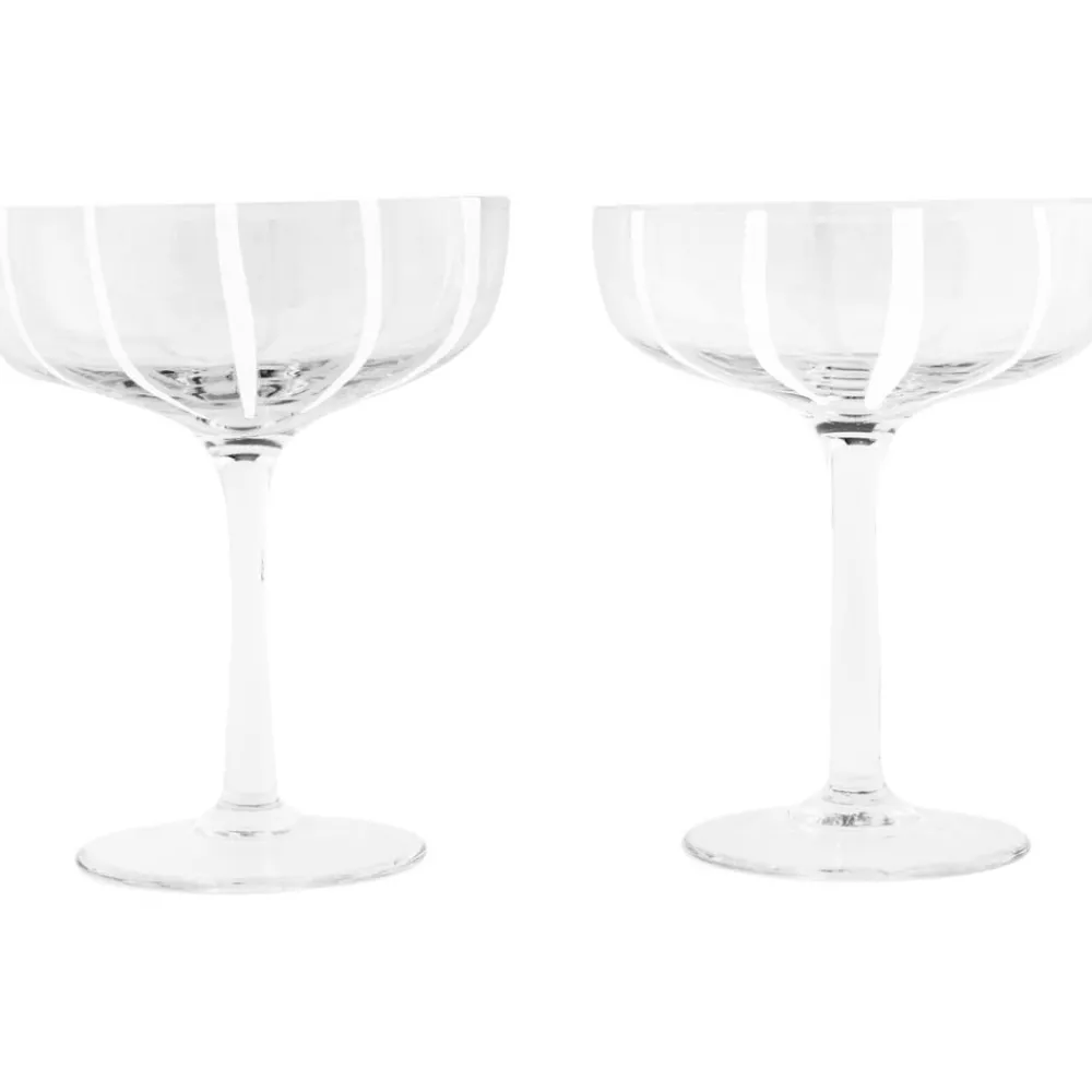 Oyoy Living Design Kieliszki Do Wina>Kieliszek Do Szampana Ze Szkla Dmuchanego Mizu, 2 Szt.