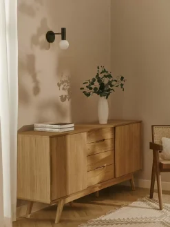 Shop Kinkiet Regulowany Ze Szklanym Kloszem Wilson Reflektory Ścienne I Spoty