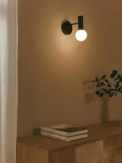 Shop Kinkiet Regulowany Ze Szklanym Kloszem Wilson Reflektory Ścienne I Spoty