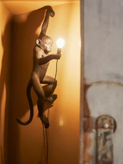 Clearance Kinkiet Zewnetrzny Z Wtyczka Monkey Kinkiety Zewnętrzne