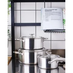 KitchenAid Garnki>Komplet Do Gotowania , 7 Elem.