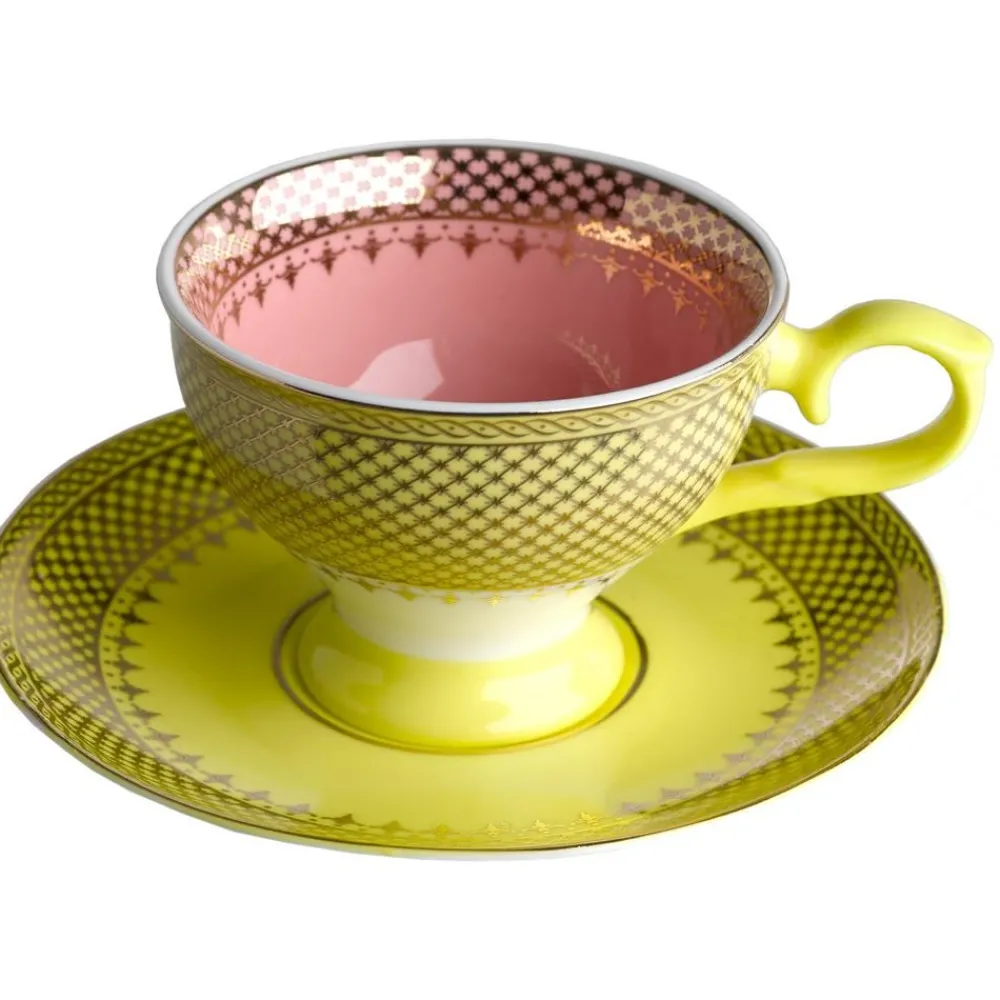 Pols Potten Filiżanki I Kubki>Komplet Filizanek Do Espresso Ze Spodkiem Grandma, 4 Elem.