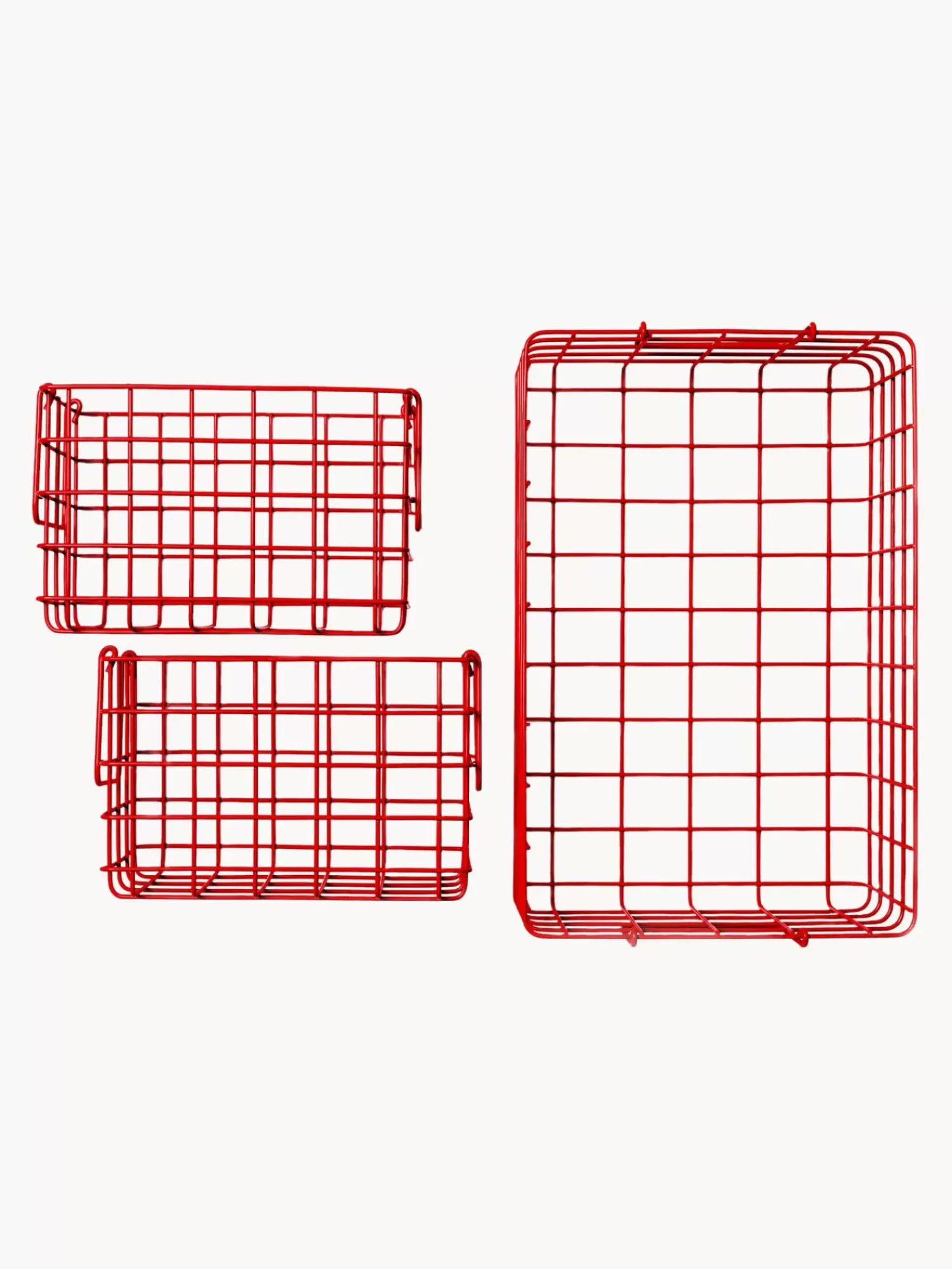 Outlet Komplet Koszy Do Przechowywania The Baskets, 3 Elem. Kosze