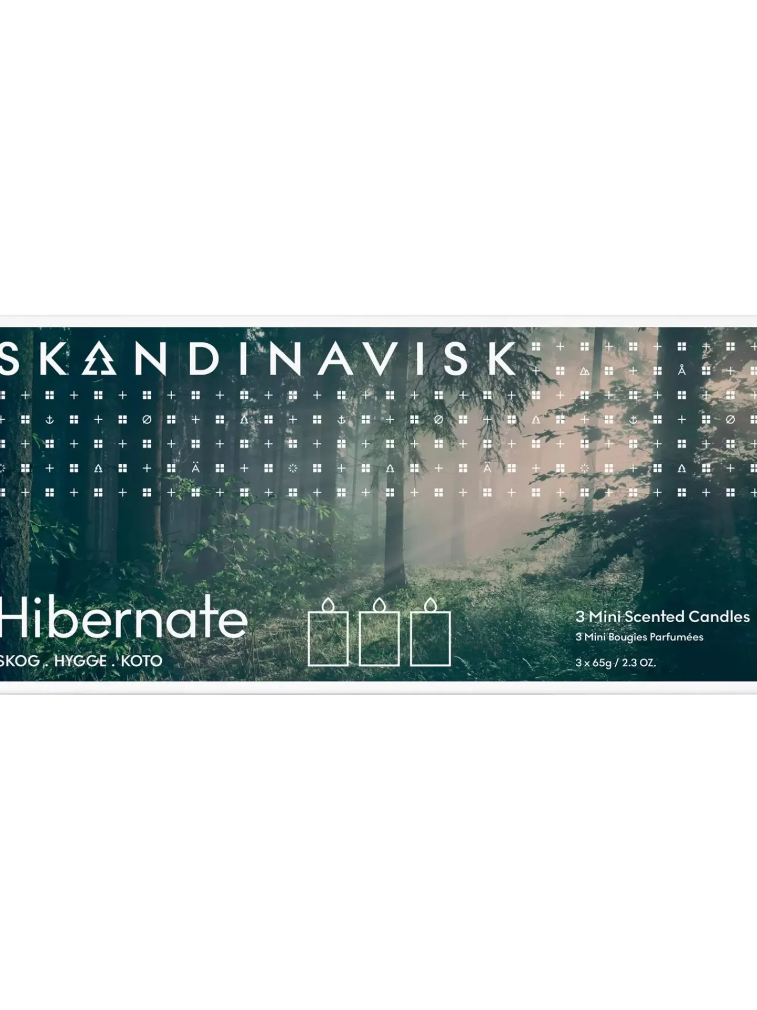 Clearance Komplet Swiec Zapachowych Hibernation, 3 Elem. Świece Zapachowe