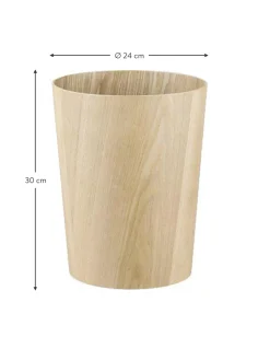 Shop Kosz Na Śmieci Z Drewna Naturalnego Wilo Kosze