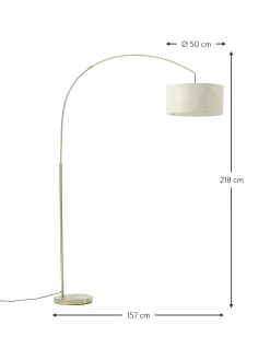 New Lampa Podlogowa Lukowa Niels Lampy Łukowe