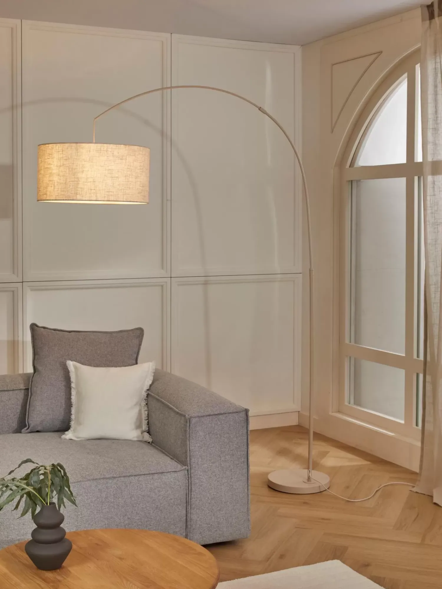 Hot Lampa Podlogowa Lukowa Niels Lampy Łukowe