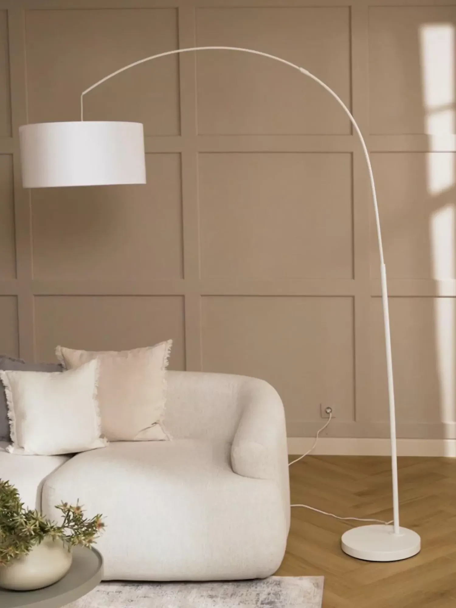 Outlet Lampa Podlogowa Lukowa Niels Lampy Łukowe