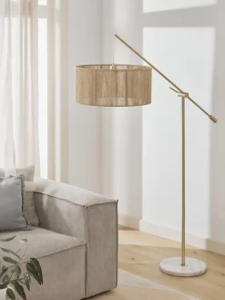 Cheap Lampa Podlogowa Lukowa Z Marmurowa Podstawa Lisana Lampy Łukowe
