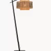 Fashion Lampa Podlogowa Lukowa Z Drewna Bambusowego Bhutan Lampy Łukowe