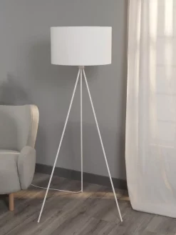 Hot Lampa Podlogowa Trojnog Z Kloszem Z Tkaniny Cella Lampy Na Trójnogu