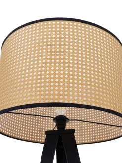 Shop Lampa Podlogowa Trojnog Z Plecionki Wiedenskiej Vienna Lampy Na Trójnogu