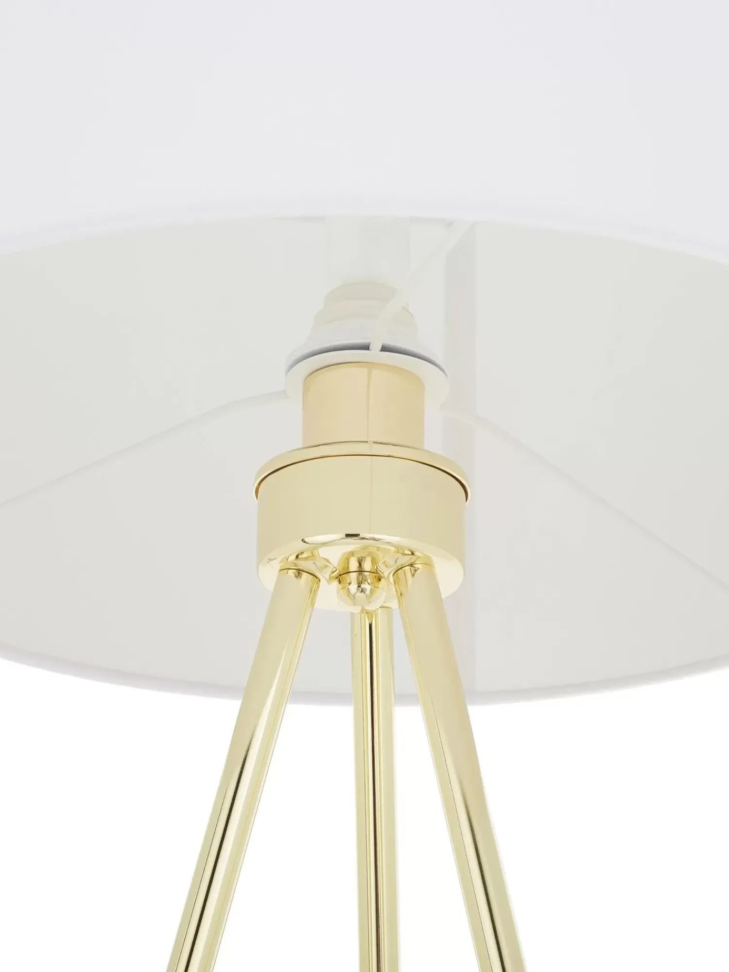 Online Lampa Podlogowa Trojnog Z Kloszem Z Tkaniny Cella Lampy Na Trójnogu