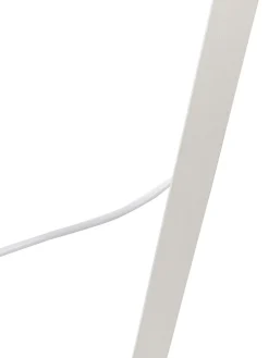 New Lampa Podlogowa Trojnog Z Litego Drewna W Stylu Scandi Jake Lampy Na Trójnogu