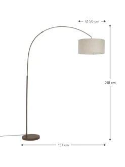 Sale Lampa Podlogowa W Ksztalcie Luku Niels Lampy Łukowe