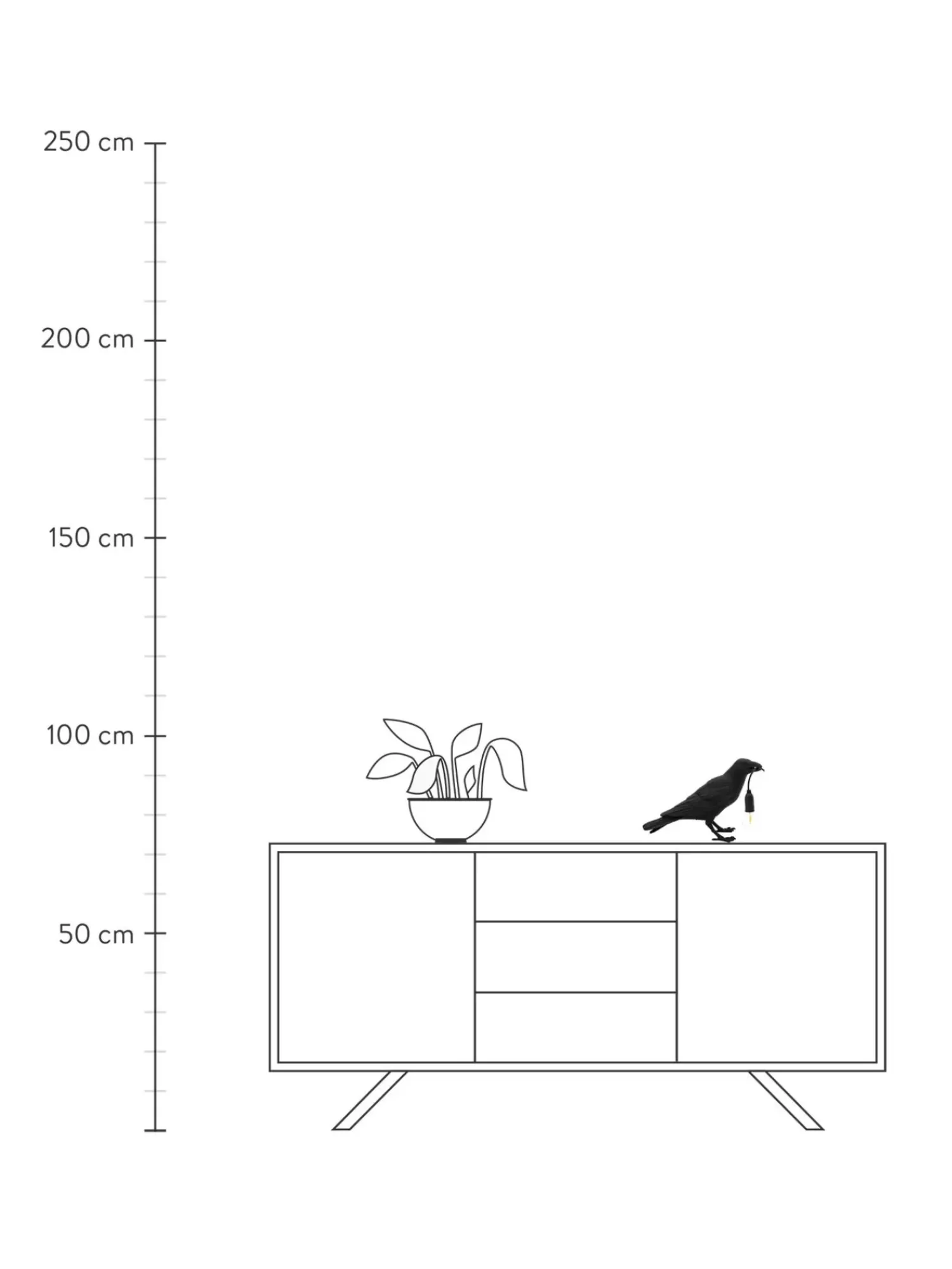 Fashion Lampa Stołowa Bird Lampki Nocne