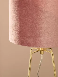 Best Sale Lampa Stołowa Z Aksamitu Karolina Lampki Nocne