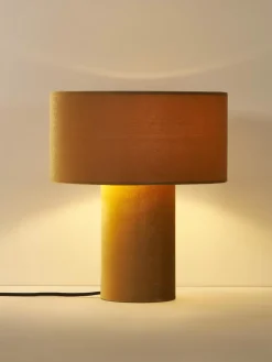 Flash Sale Lampa Stołowa Z Aksamitu Ron Lampki Nocne