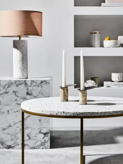 Cheap Lampa Stołowa Z Betonowa Podstawa Mosaik Lampki Nocne