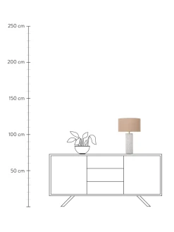 Cheap Lampa Stołowa Z Betonowa Podstawa Mosaik Lampki Nocne