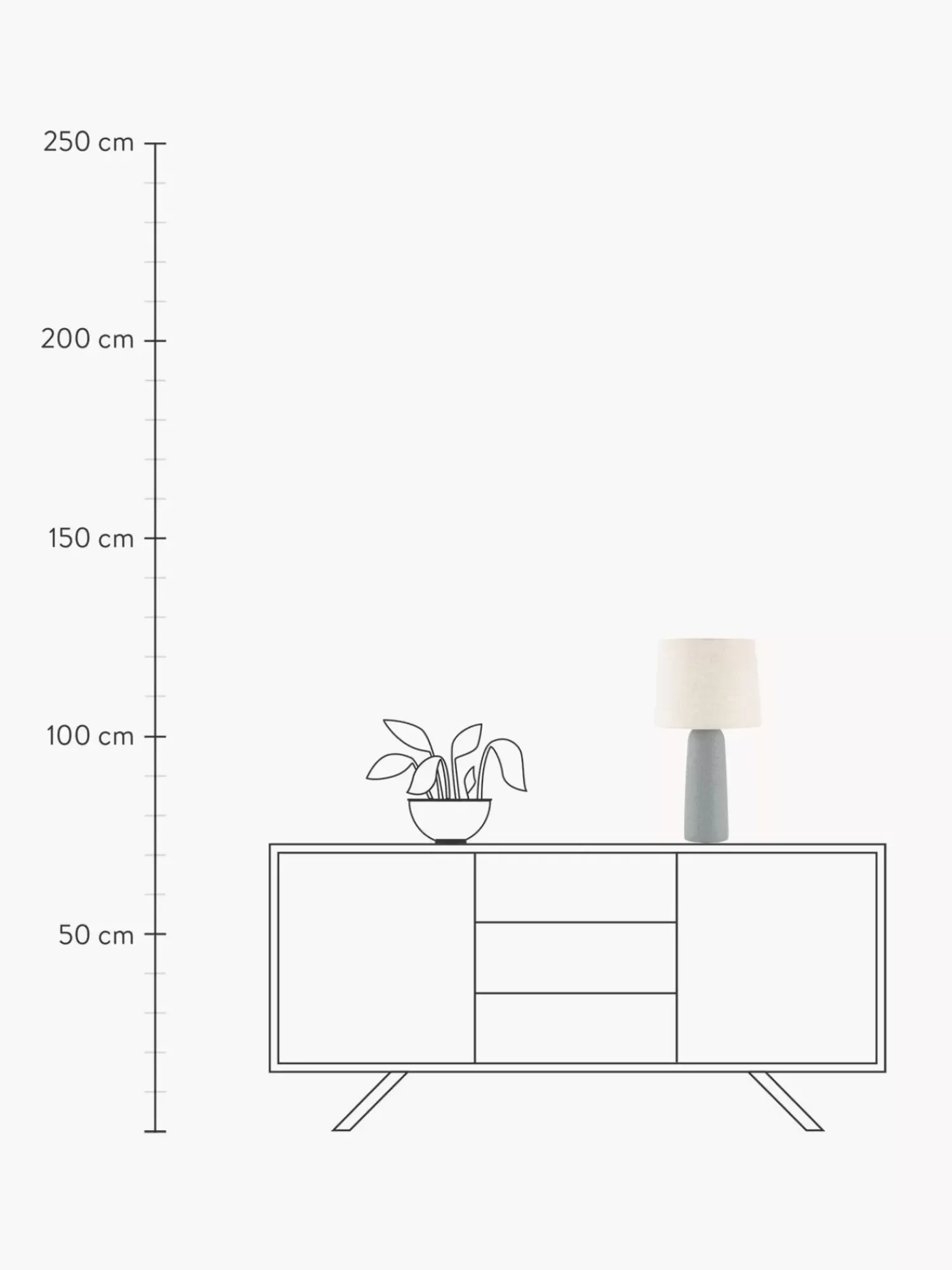 Fashion Lampa Stołowa Z Betonowa Podstawa Kaya Lampki Nocne