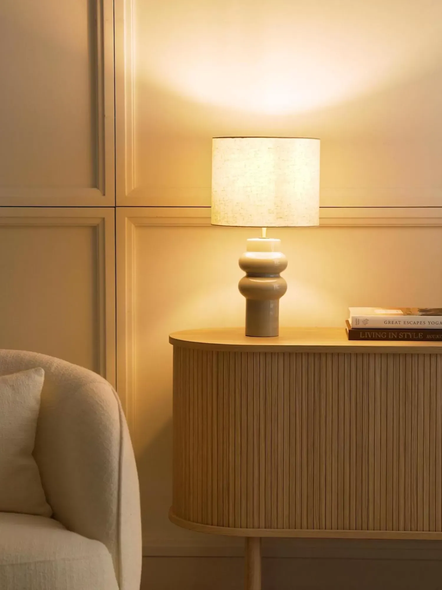 Fashion Lampa Stołowa Z Ceramiki Christine Lampki Nocne