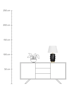 Best Sale Lampa Stołowa Z Ceramiki Leandra Lampki Nocne