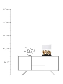 Flash Sale Lampa Stołowa Z Drewna Dryftowego Nature Lampki Nocne