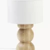 Cheap Lampa Stołowa Z Drewna Jesionowego Sascha Lampki Nocne