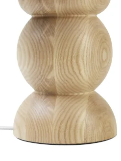Cheap Lampa Stołowa Z Drewna Jesionowego Sascha Lampki Nocne