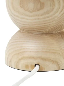 Cheap Lampa Stołowa Z Drewna Jesionowego Sascha Lampki Nocne