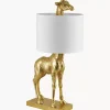 Hot Lampa Stołowa Z Lnianym Kloszem Epigaea Lampki Nocne