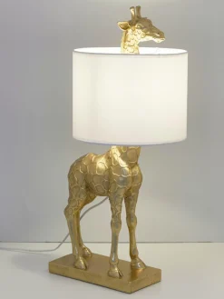 Hot Lampa Stołowa Z Lnianym Kloszem Epigaea Lampki Nocne