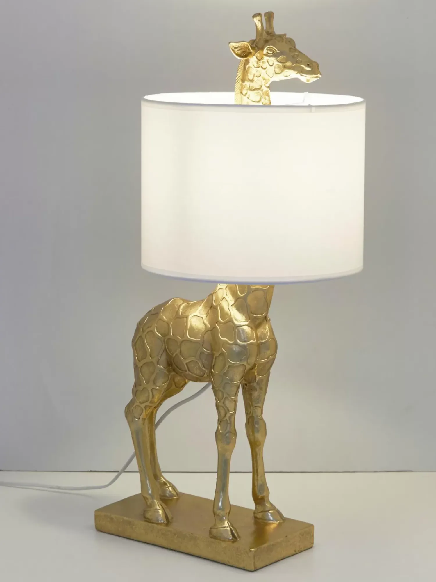 Hot Lampa Stołowa Z Lnianym Kloszem Epigaea Lampki Nocne