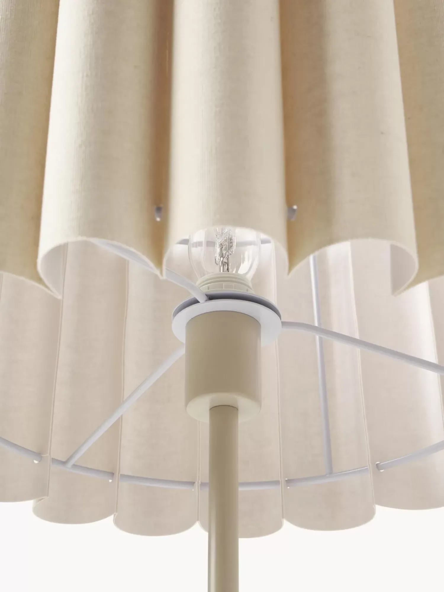Flash Sale Lampa Stołowa Z Lnu Aguilar Lampki Nocne
