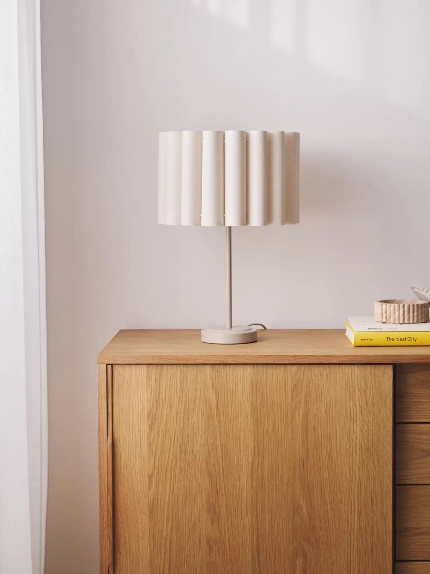 Flash Sale Lampa Stołowa Z Lnu Aguilar Lampki Nocne