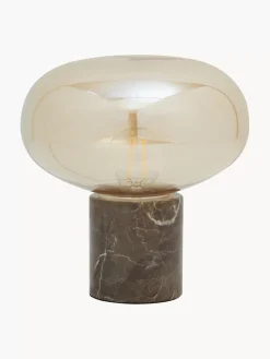 Best Lampa Stołowa Z Marmurowa Podstawa Alma Lampki Nocne