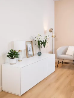 New Lampa Stołowa Z Marmurowa Podstawa W Stylu Glam Miranda Lampki Nocne