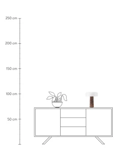 Shop Lampa Stołowa Z Marmurowa Podstawa Carla Lampki Nocne