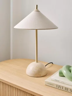 Online Lampa Stołowa Z Marmurowa Podstawa Vica Lampki Nocne