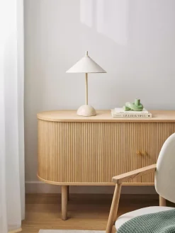 Online Lampa Stołowa Z Marmurowa Podstawa Vica Lampki Nocne