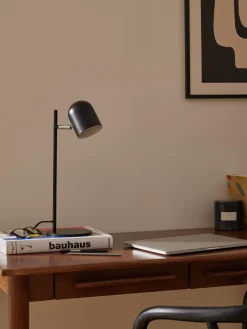 Clearance Lampa Stołowa Z Metalu Almo Lampki Na Biurko