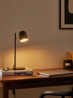 Clearance Lampa Stołowa Z Metalu Almo Lampki Na Biurko