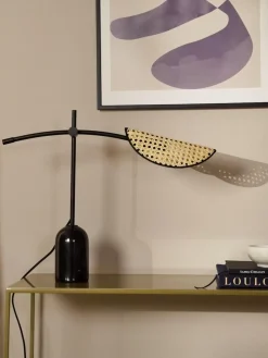Shop Lampa Stołowa Z Plecionka Wiedenska Freja Lampki Nocne