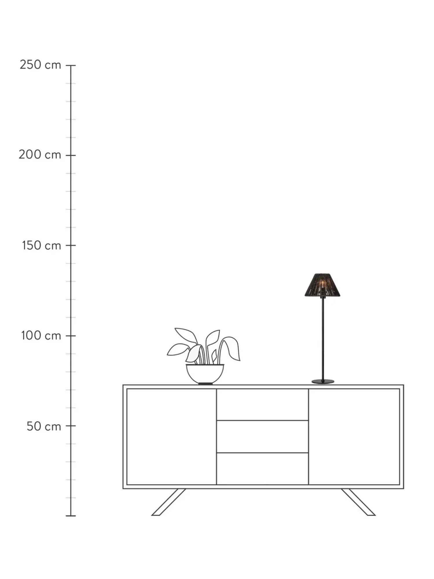 Fashion Lampa Stołowa Z Plecionki Corda Lampki Nocne