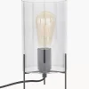 Shop Lampa Stołowa Ze Szkla Laurel Lampki Nocne