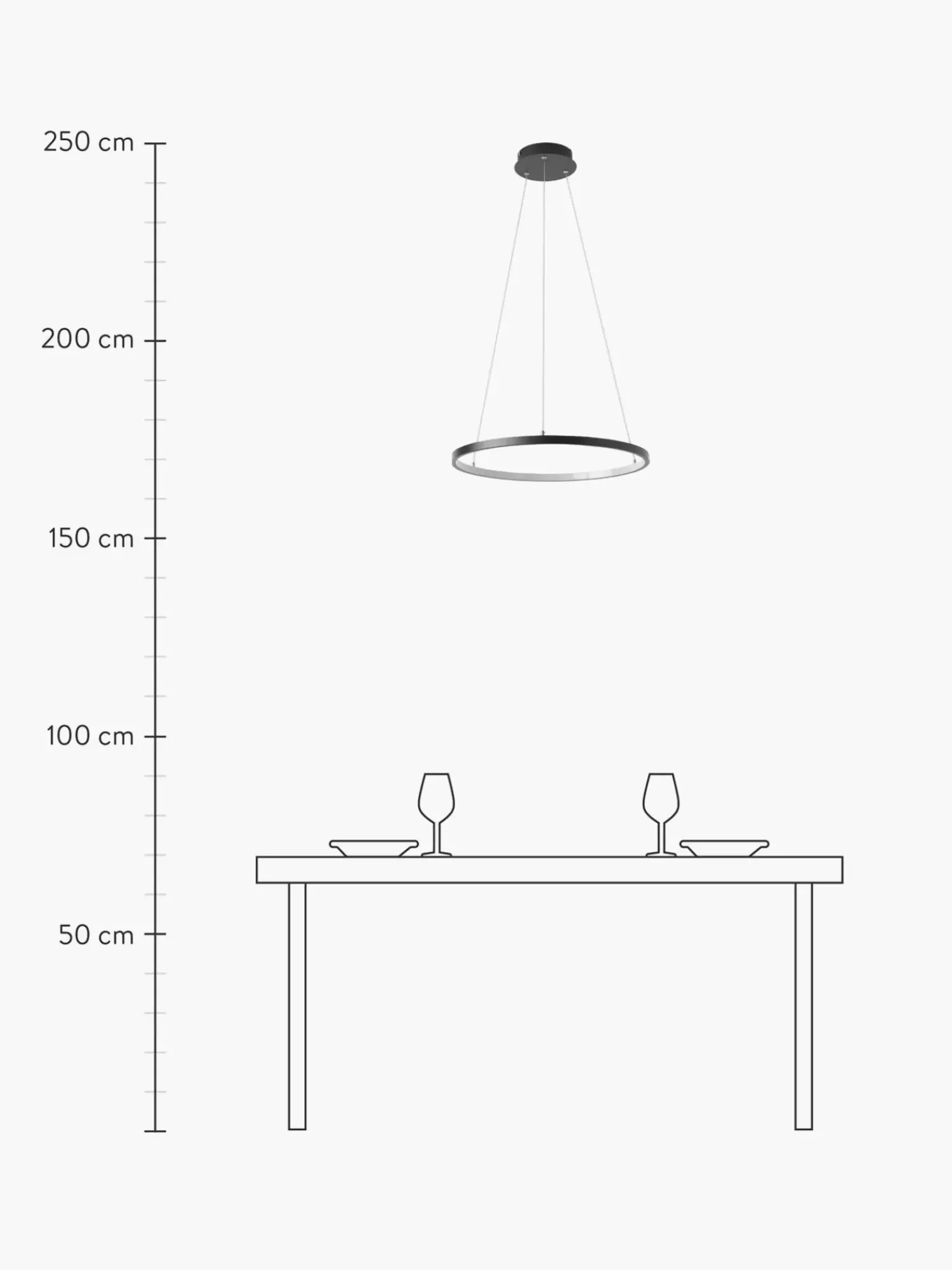 Store Lampa Wiszaca Led Breda Lampy Wiszące